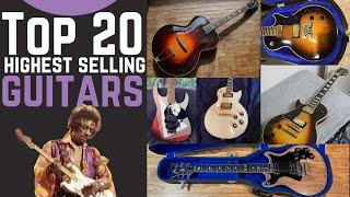 Top 20 Highest Selling Guitars Acoustic & Electric