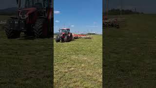 Zetor with Pöttinger ️#agro #work #field #zetor#pöttinger