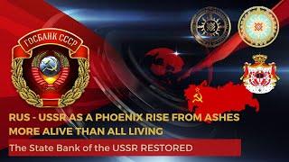 RUS - USSR AS A PHOENIX RISE FROM ASHESMORE ALIVE THAN ALL LIVING