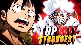 Ranking 1111 Strongest One Piece Characters | 2023-2024