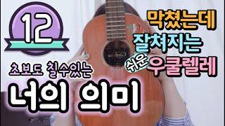 아이유너의의미우쿨렐레쉬운곡우쿨렐레기초강의우쿨렐레 초보Easy Ukulele