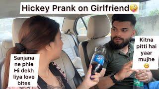 Deep did Hickey Prank on his Girlfriend (sanjana) || Prank gone wrong  || Kolkata #dsanj