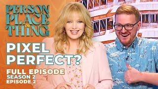 Ep 2. Pixel Perfect? | Person Place or Thing Game Show with Melissa Peterman - Full Episode