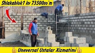 Universal Ustalar | Shlkablok Beton quyush narxlari