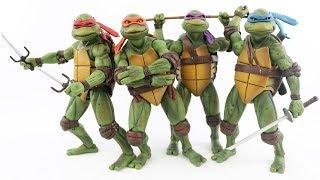 Gamestop Exclusive TMNT 90's Movie Action Figures Review