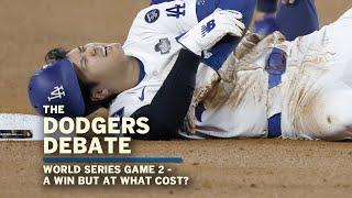 Dodgers win World Series Game 2… but at the cost of Shohei Ohtani?