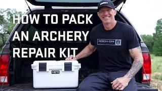 How John Dudley Packs his Archery Repair Kit in a YETI GoBox 30 | @nockonarchery