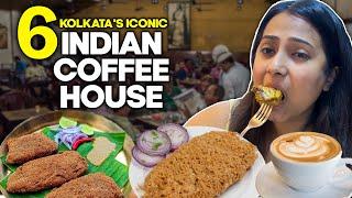 Eating at Kolkata's 6 Iconic Indian Coffee House !!