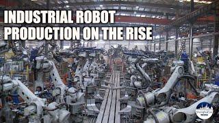 China's industrial robot production surges with AI widely used