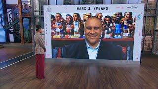 Congratulating my friend, Marc J. Spears on his Curt Gowdy Media Award | NBA Today