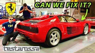 What's Wrong With This Supercharged Ferrari Testarossa? | Workshop Update No.68