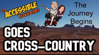 THE ACCESSIBLE TRAVELER GOES CROSS-COUNTRY | DISABLED TRAVEL | THE JOURNEY CONTINUES