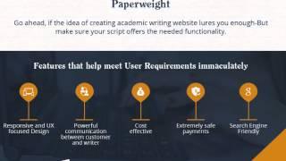 PaperWeight: Most Affordable Solution to Build Online Writing Website
