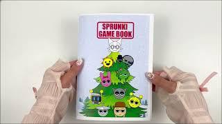  Paper DIY INCREDIBOX SPRUNKI Game Book: ️BLACK is so BAD️