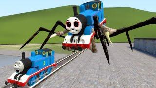 Building a Thomas Train Chased By New Cursed Thomas and Friends Monster in Garry's Mod