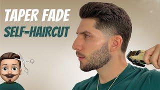 Mid Taper Fade Self-Haircut Tutorial | How To Cut Your Own Hair