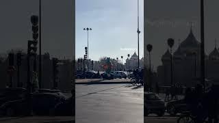 Giant sculptures #contemporaryartist #Paris #JulienMarinetti #walkinparis #Frog #travel #france