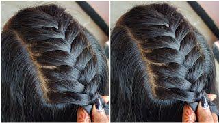 Amazing Unique Hairstyle tutorial_Simple &Graceful Hairstyle for beginners_Beautiful Hairstyle #hair