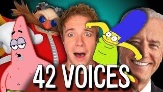 ONE GUY, 42 VOICES (Mandalorian, Harry Potter, SpongeBob, South Park)
