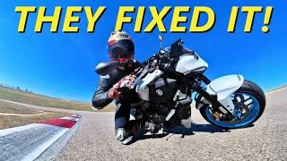 2025 Yamaha MT07 ON TRACK REVIEW!