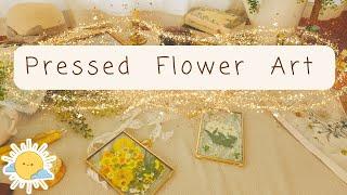 Whimsical Decor: Easy DIY Pressed Floral Art Project