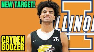 Cayden Boozer is now considering Illinois! Orlando Antigua pulling strings?