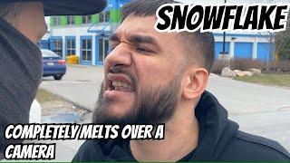 MUST SEE!! - Angry Snowflake Gets Butthurt and LOSES it Over a Camera.