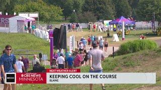 At 3M Open, golf enthusiasts scramble to stay cool