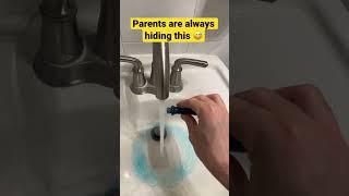 Parents are always hiding this 