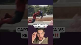 CAPTAIN AMERICA VS RED HULK CLIP! 