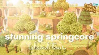  STUNNING SPRINGCORE ISLAND TOUR | Animal Crossing: New Horizons