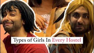 Types of Girls In EVERY HOSTEL!!️ ft. Madhoshmuskan #hostellife #girlshostel #sarorahere