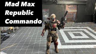 Star Wars Mad Max Republic Commando Black Series custom