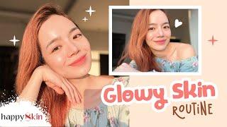 Routine Sáng + Tối cho DA CĂNG BÓNG như GƯƠNG của Emmi  | HAPPY SKIN