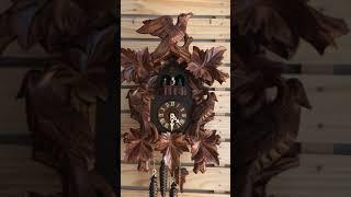 Black Forest Traditional Carving cuckoo clock. www.cuckoohaus.com