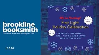 First Light 2020 -- Brookline Booksmith tour!