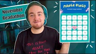 November 2023 Readathon Announcement   | Manga Bingo 