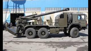 Iran Prototyping Self-Propelled 155mm wheeled Howitzer توپ نمونه مهندسي خودكششي چرخدار ايران