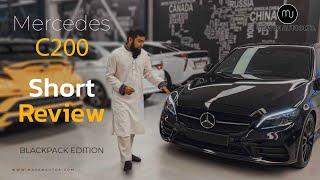 Mercedes C200 AMG Line Black Pack Edition Review