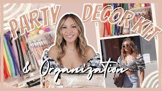 MY ULTIMATE BIRTHDAY PARTY DECOR KIT & ORGANIZATION | Amazon Products with links