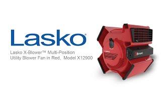 Lasko X-Blower™ Multi-Position Utility Blower Fan, Model X12900