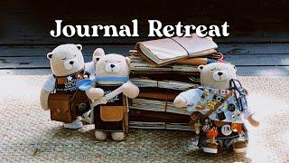 What's in Our Bags? | Journal Retreat Vlog & Journal With Me | Janethecrazy