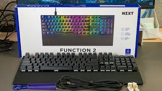 NZXT Function 2: An Impressive Gaming Keyboard With Solid Customization for Windows Users