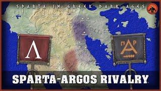 Spartan Rivalry with Argos in Greek Dark Ages (c. 870-800 BC)