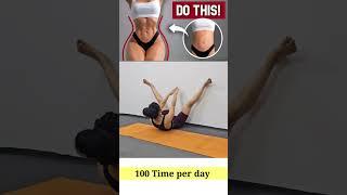 belly fat burning exercise at home | exercise to lose belly fat #fatloss #homeworkout #shorts