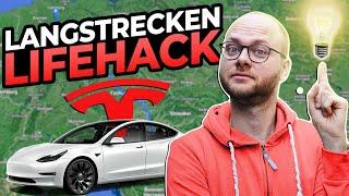 Diese TRICKS nutze ich auf der LANGSTRECKE mit dem TESLA