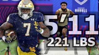 LeGarrette Blount 2.0??! Audric Estime | 2023 Highlights Reaction | RB | Notre Dame