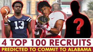 Alabama Football: 4 Top 100 Recruits Predicted to Alabama By On3 & 247Sports + Micah DeBose Commits