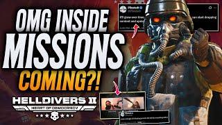 Helldivers 2 Indoor Missions?! New Armour Passive Changes?!