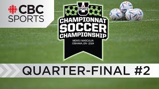 U Sports Men's Soccer Championship: Quarter-final - Mount Royal vs Montreal | #CBCSports